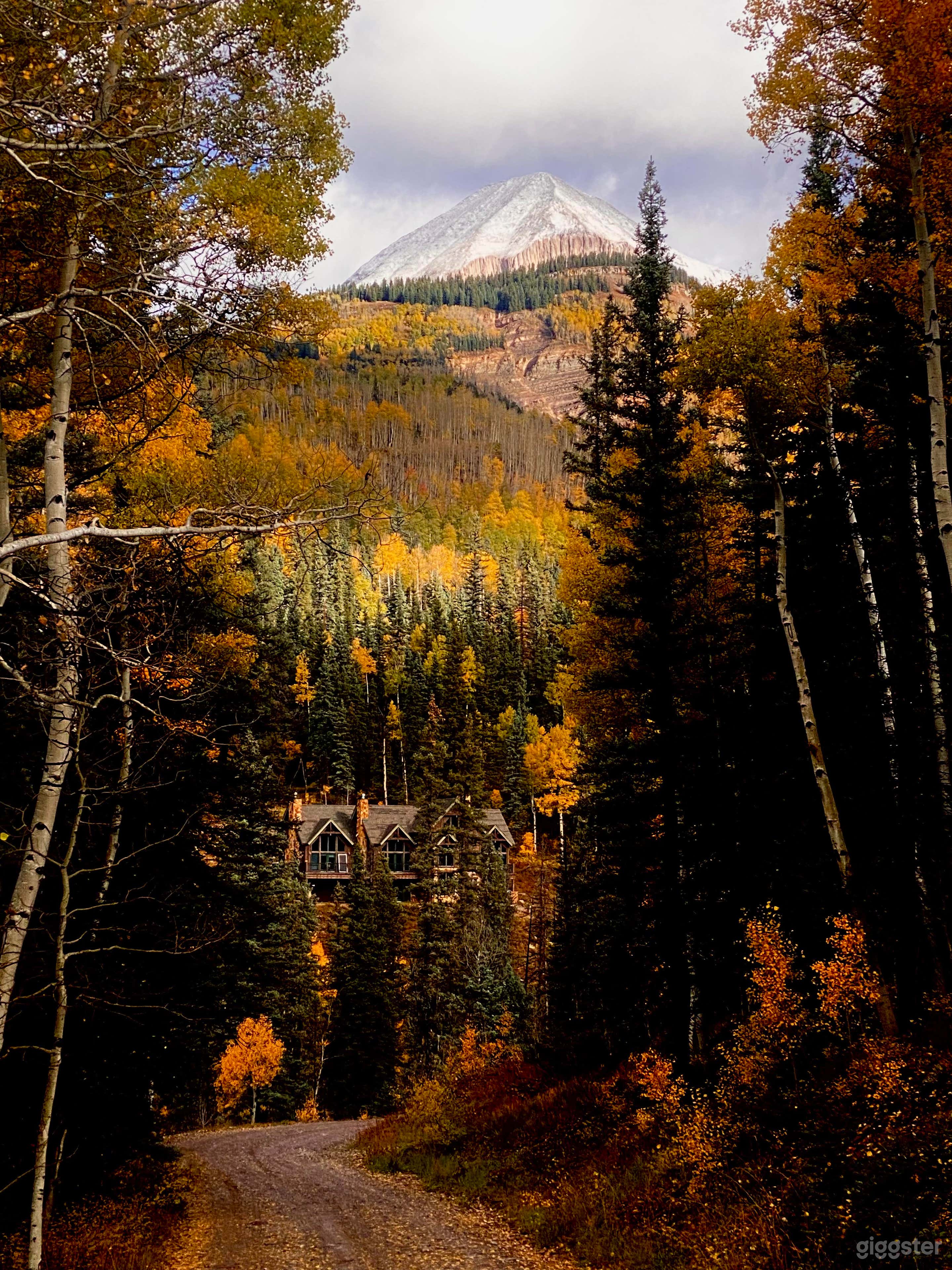 fall view of the house