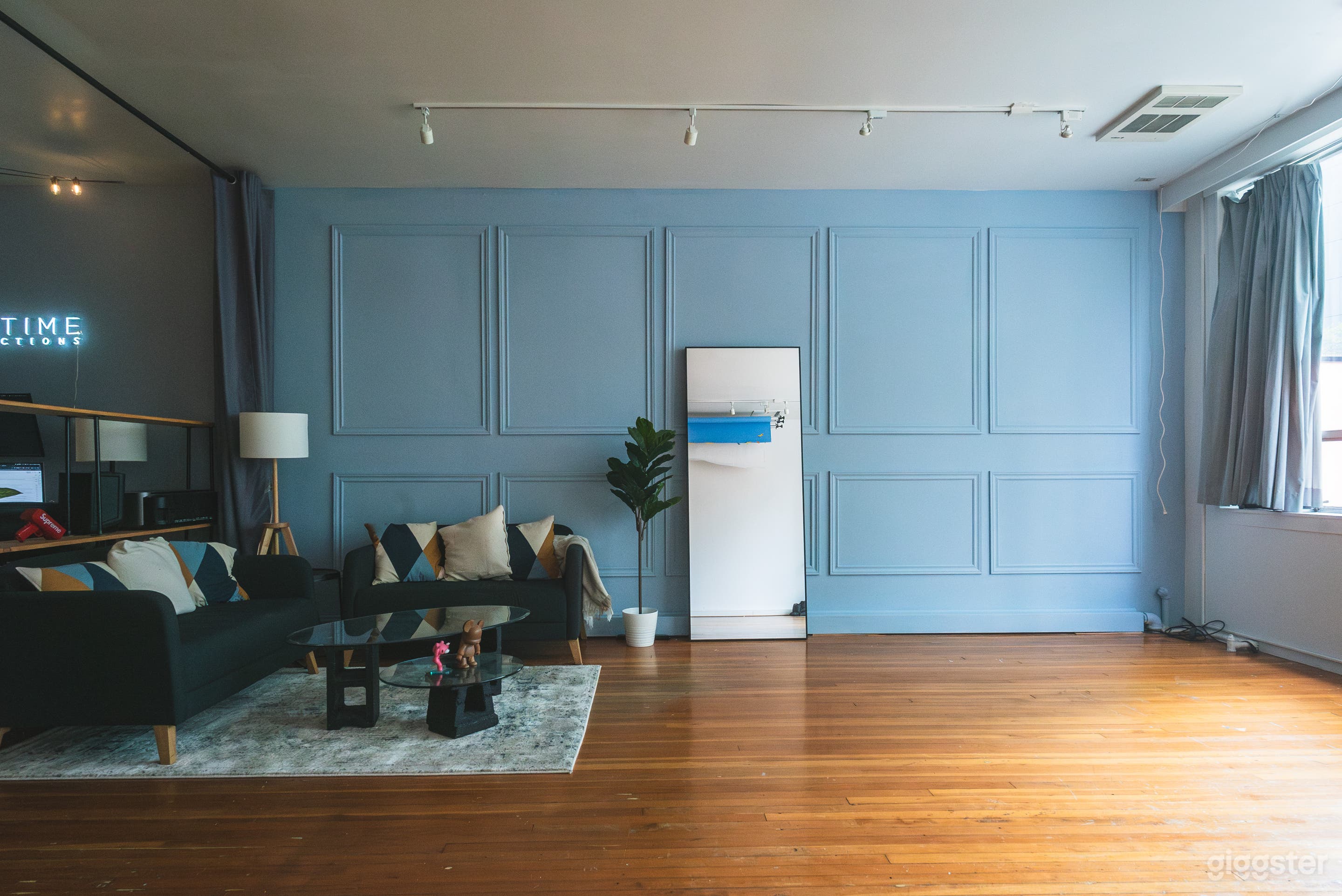 Studio Space with high ceilings