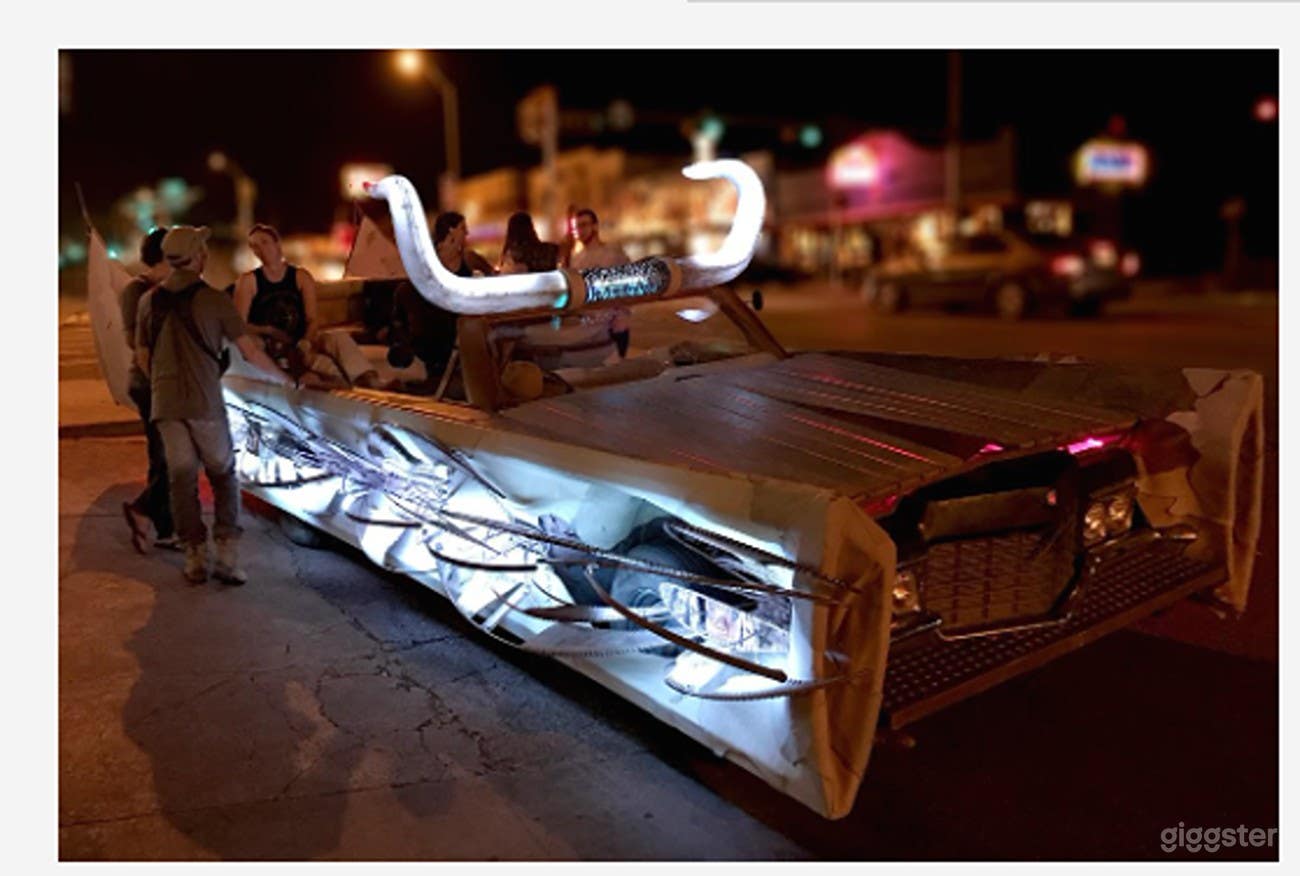Outrageous, Hand-Crafted Art Car With Lighting Effects &amp; Pro-Audio Photo 2