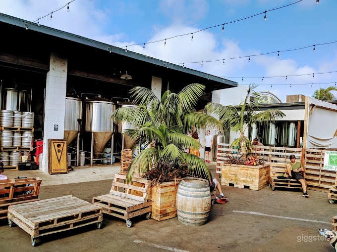  Grand patio extérieur de brasserie à Solana Beach 