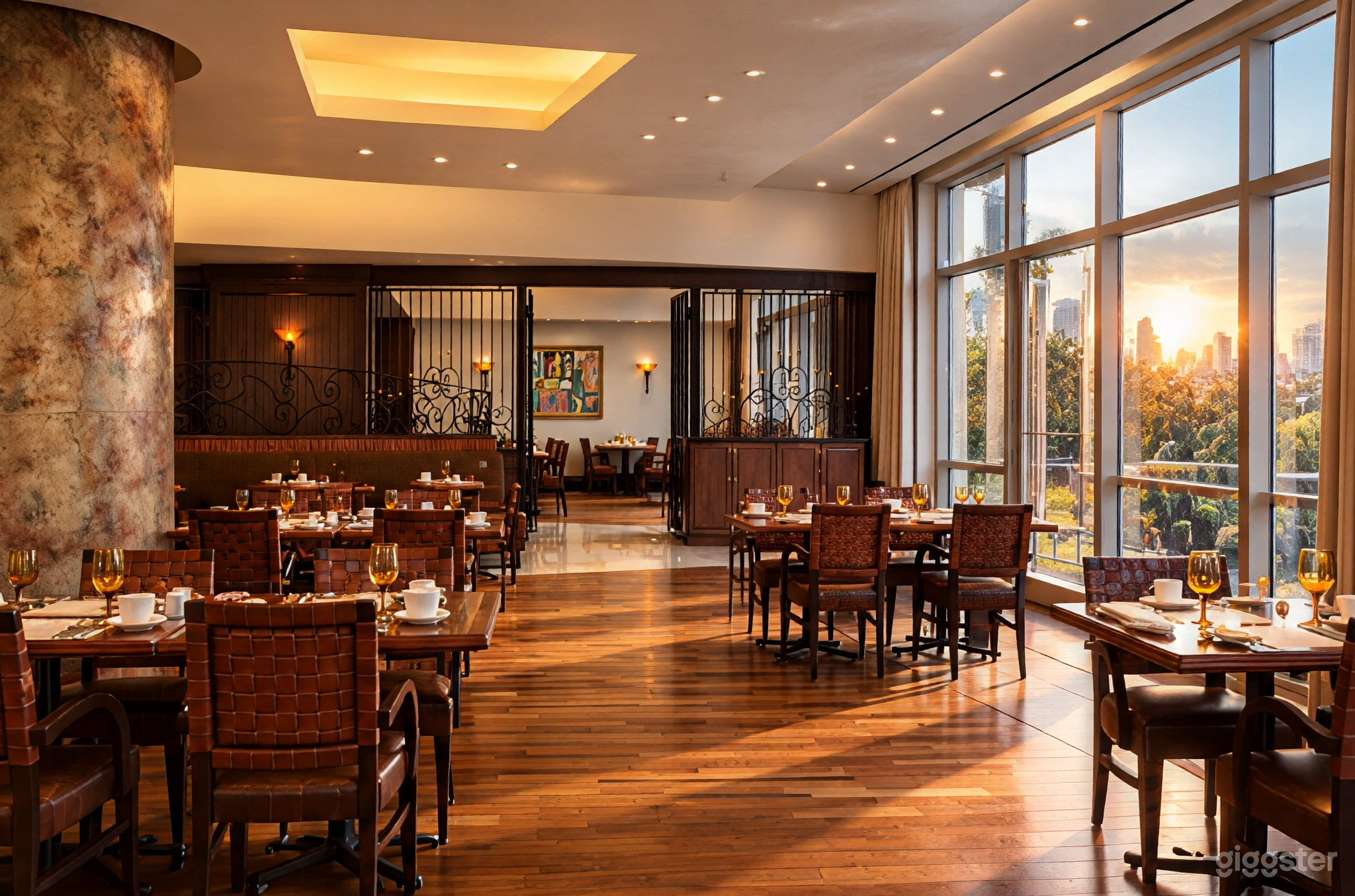 Elegant Restaurant Dining Room for Events & Productions Photo 3