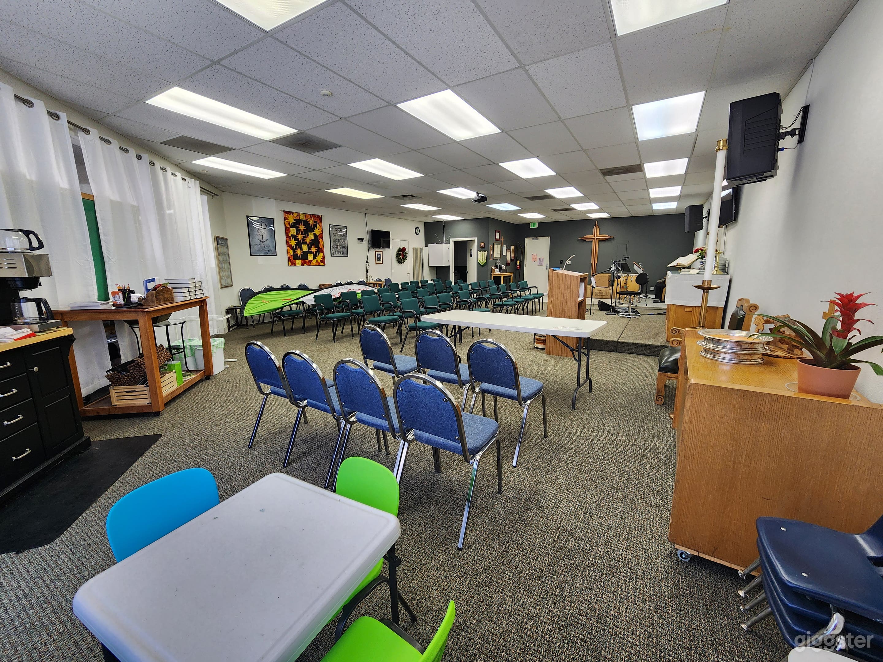 Serene Space Inside the Church Photo 4