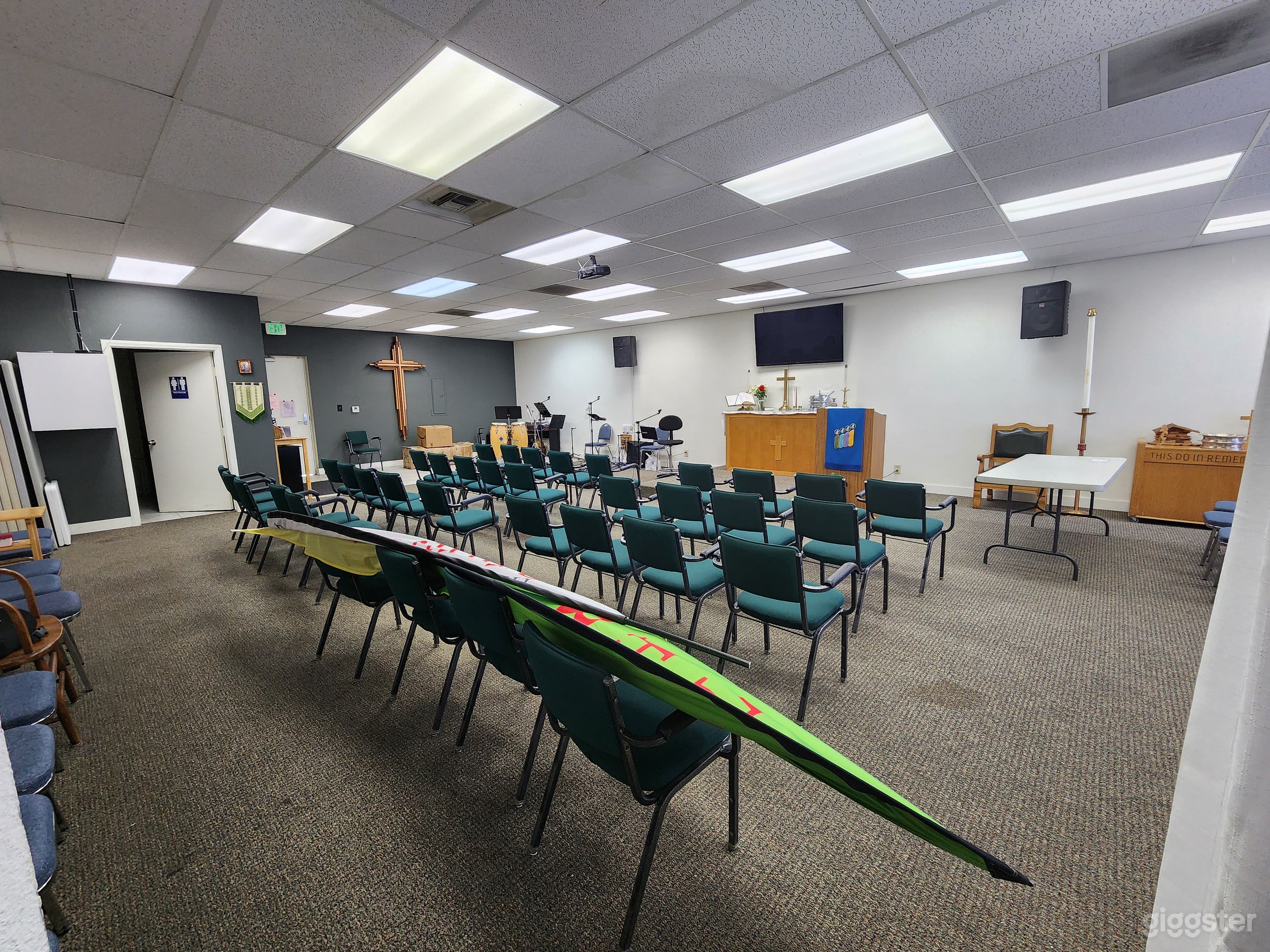 Serene Space Inside the Church Photo 3