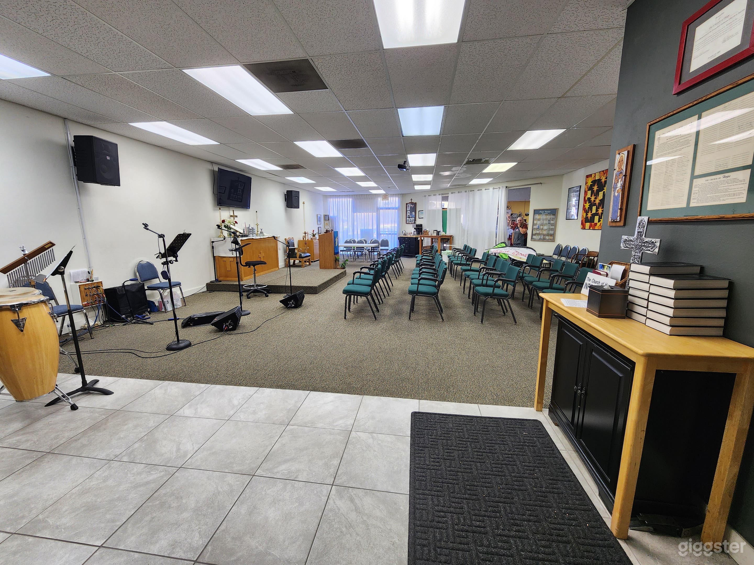 Serene Space Inside the Church Photo 2