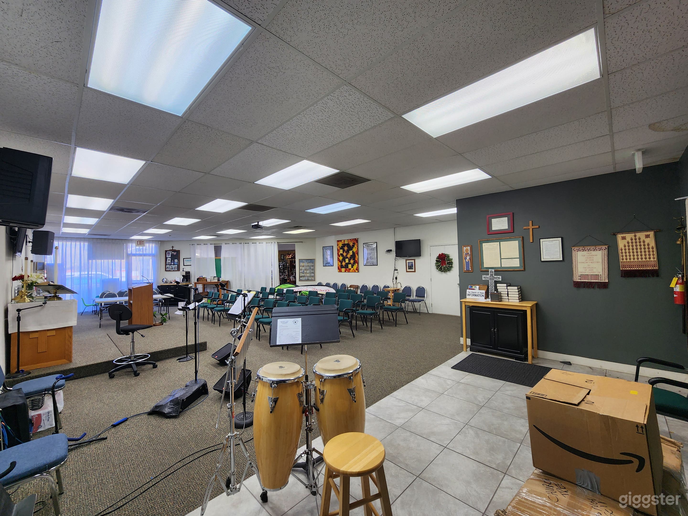 Serene Space Inside the Church Photo 1