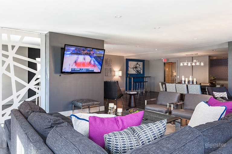  Sala de club moderna en Shirlington Village 