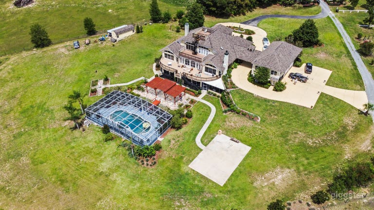  BREATHTAKING Country French Chateau on Lake 