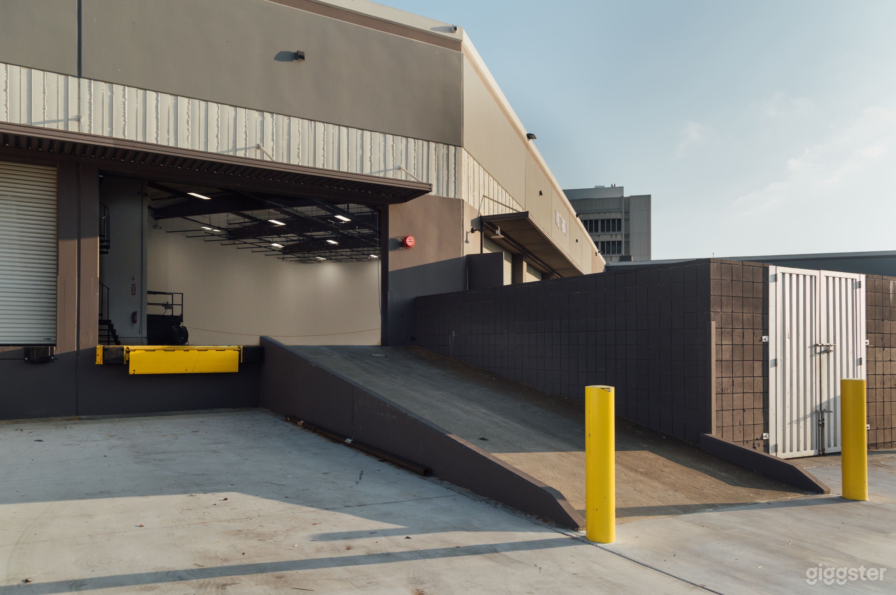 Warehouse Shoot Space with Skate Ramp Mezzanine Photo 4