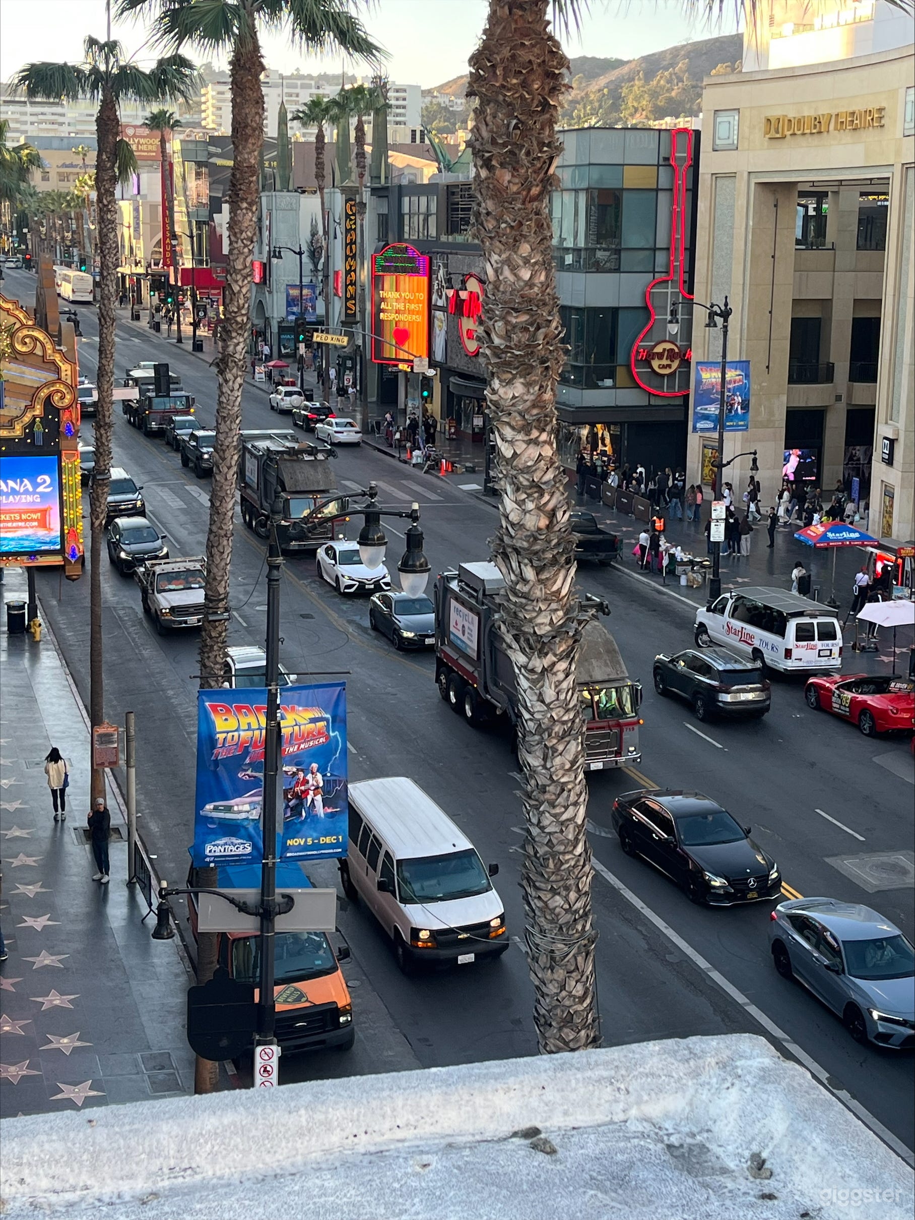Hollywood Blvd View