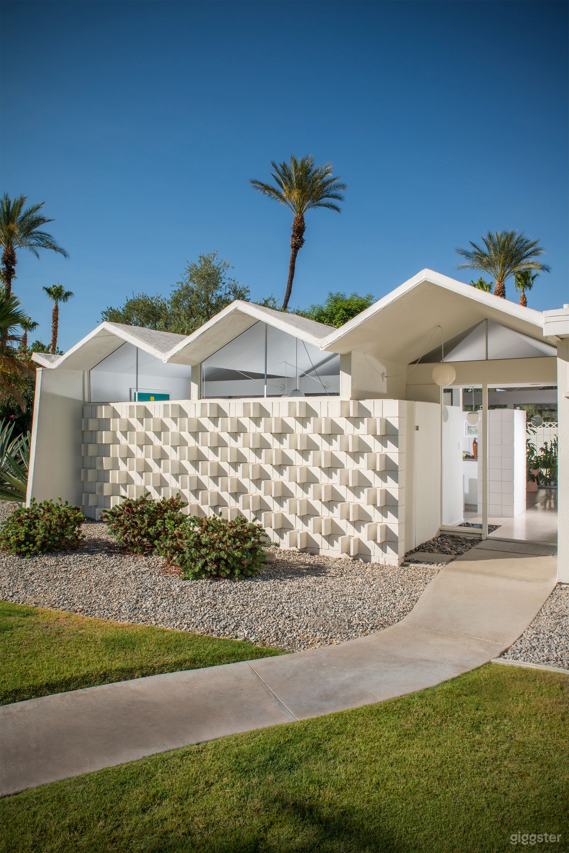 Midcentury Modern Bungalow with Zig Zag Roof Photo 1