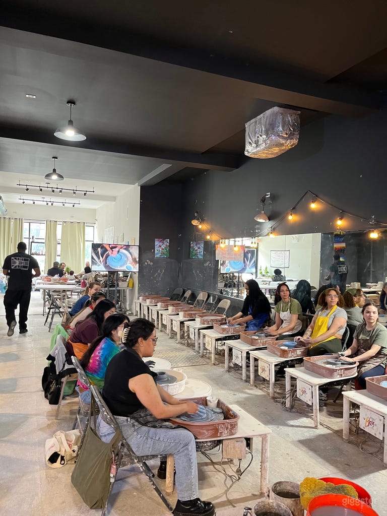 Private event Pottery Studio 