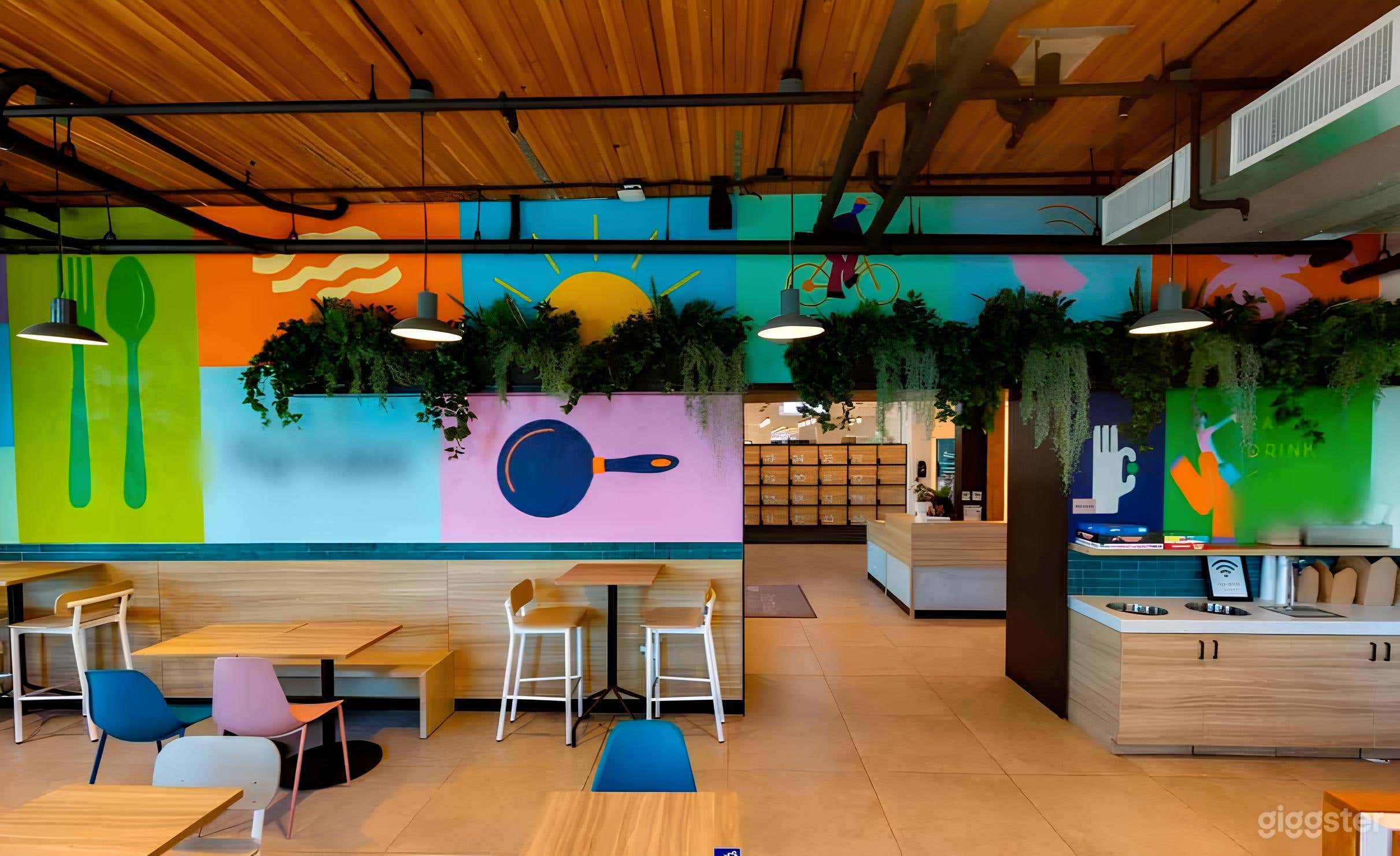 Vibrant Food Hall Venue &amp; Event Space Photo 3