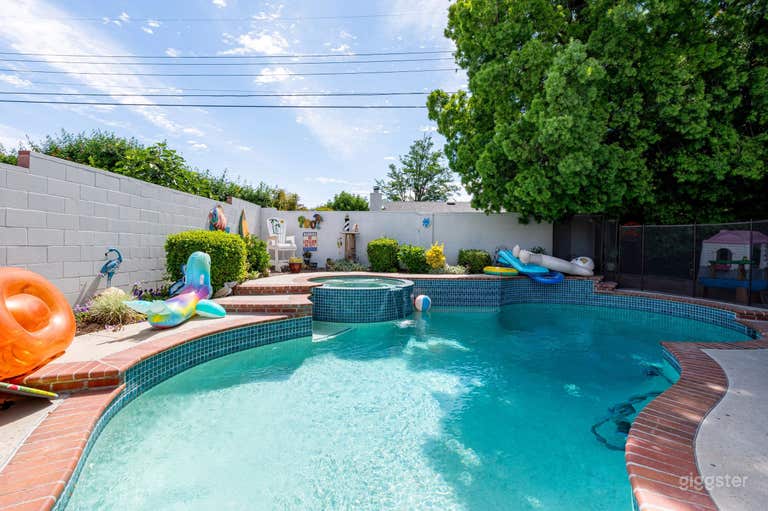  Baby-Blue House Swimming Pool 