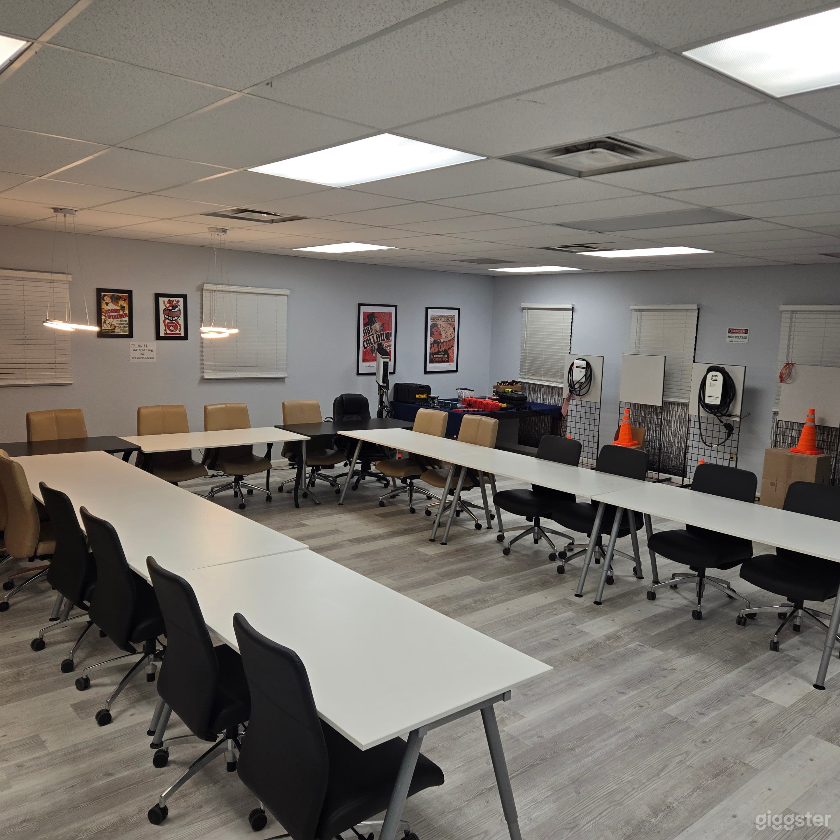 Training Room Set up