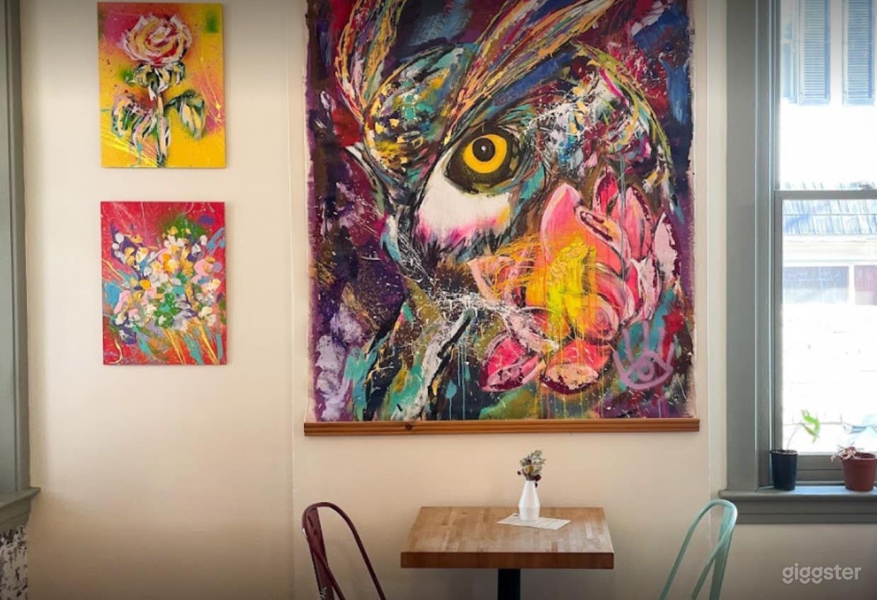 Artsy and Colorful Café in Pittsburgh Photo 2