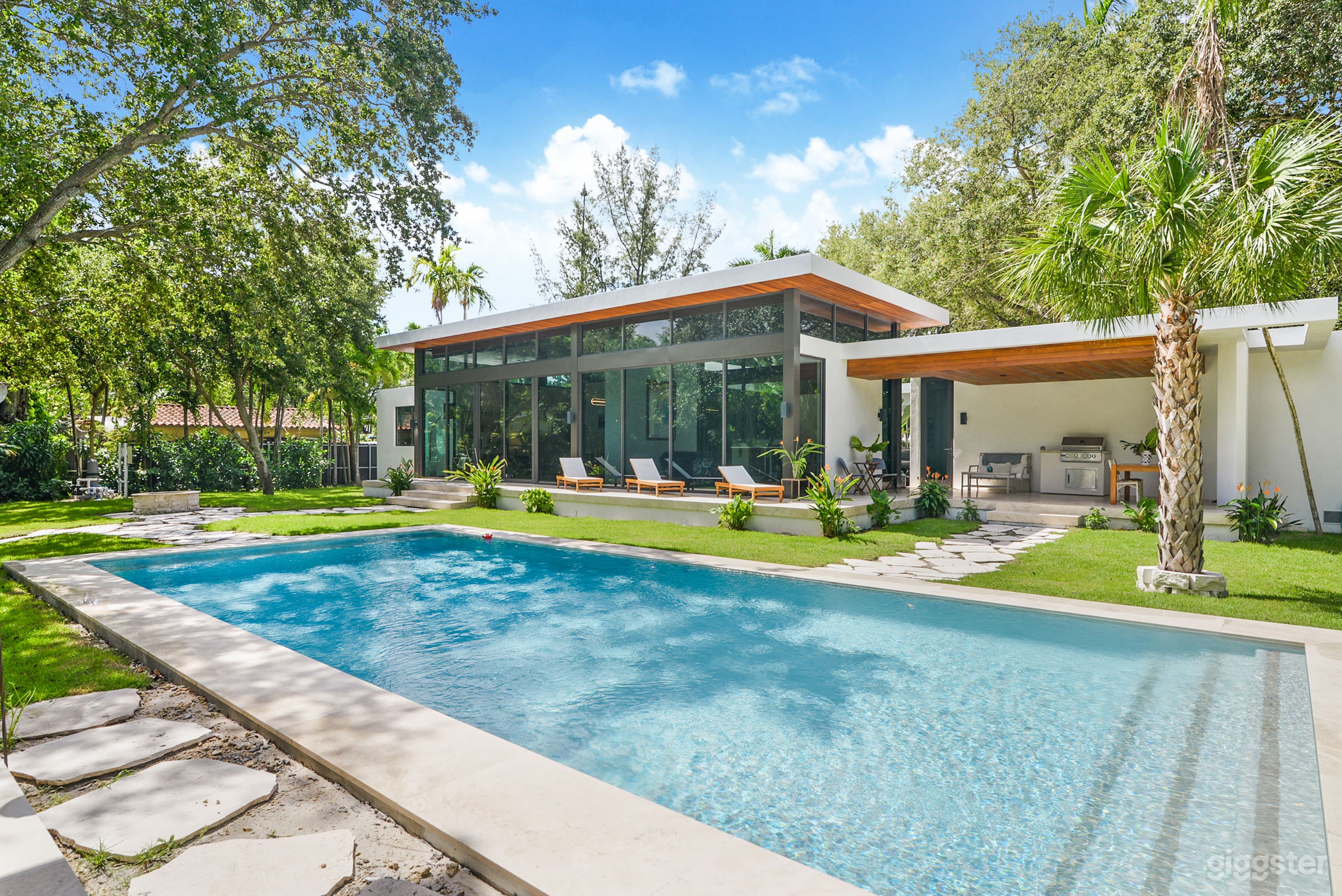 Tropical Estate w/ Lush Landscape, Pool, &amp; Cabana Photo 1