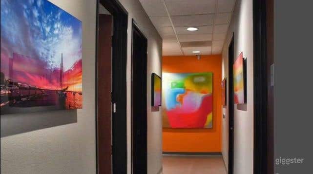 Accommodating Art Inspired 4-6 Person Conference Room Space in Vista Photo 4