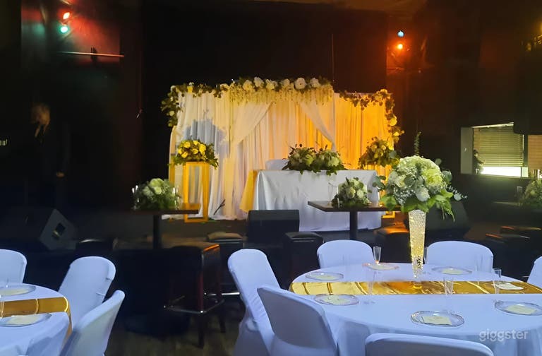  Versatile Live Music Venue with 2 Stages, Bar & Patio (B 