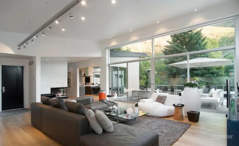  Modern Mountain Creekside Home 