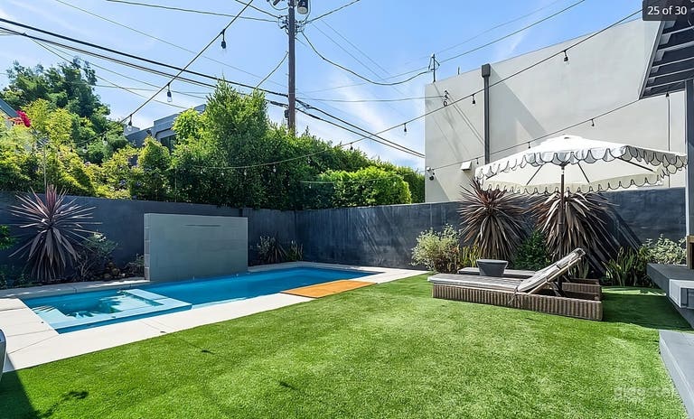  Luxurious Modern Backyard Oasis with Pool 