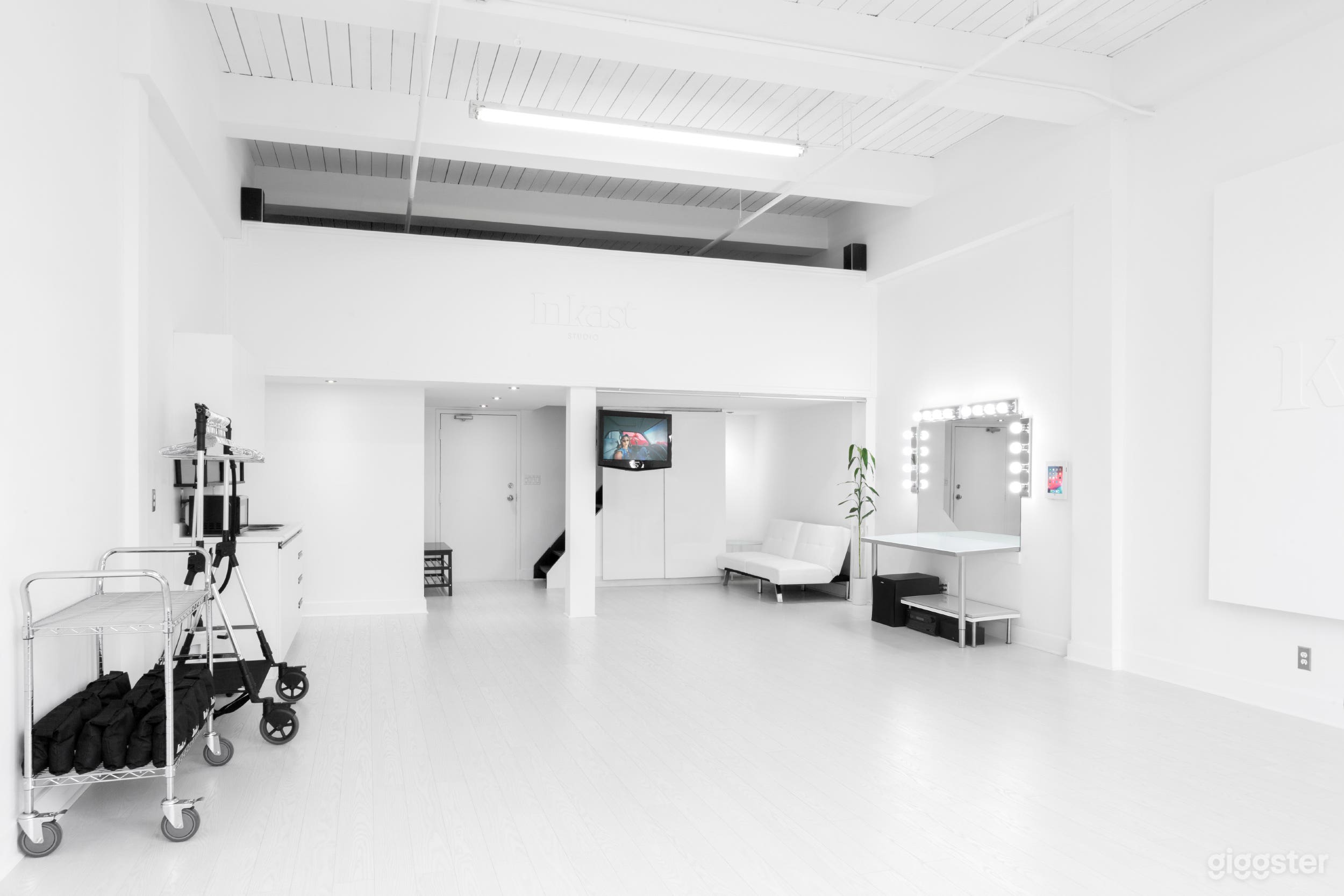  All White Bright Open Space Photo 1