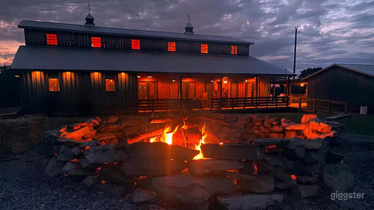  Production-Ready Timber Barn at Kenny Rogers Estate 