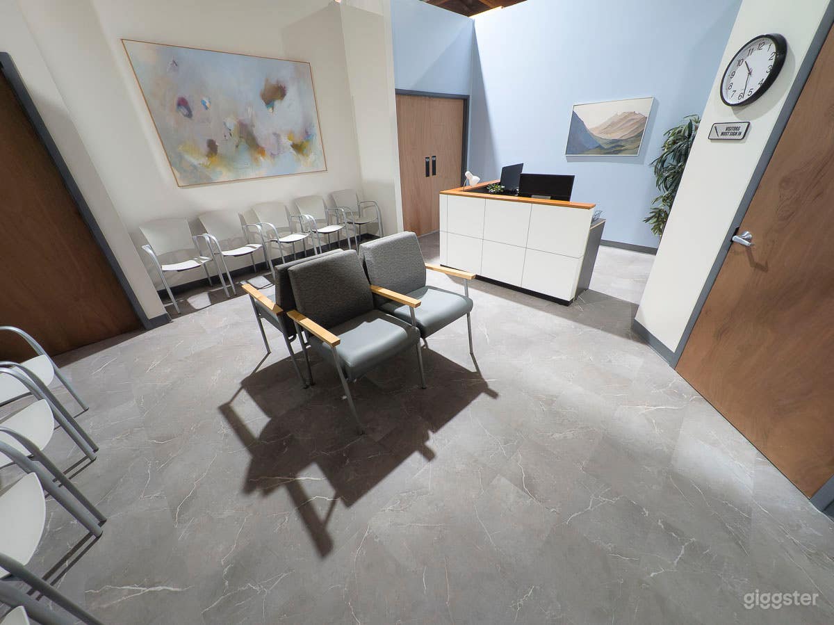 Waiting Room &amp; Reception Desk
