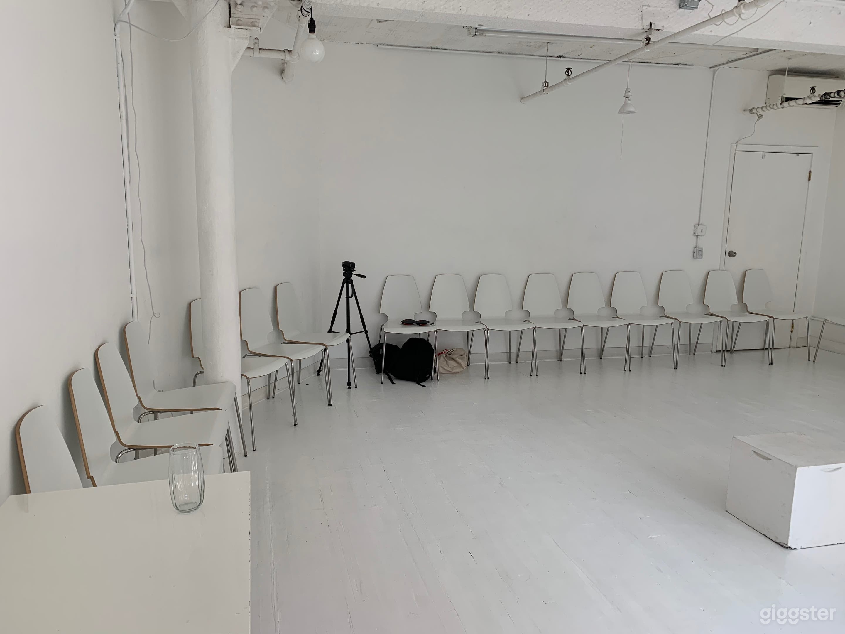 Gallery, perfect for filming your work