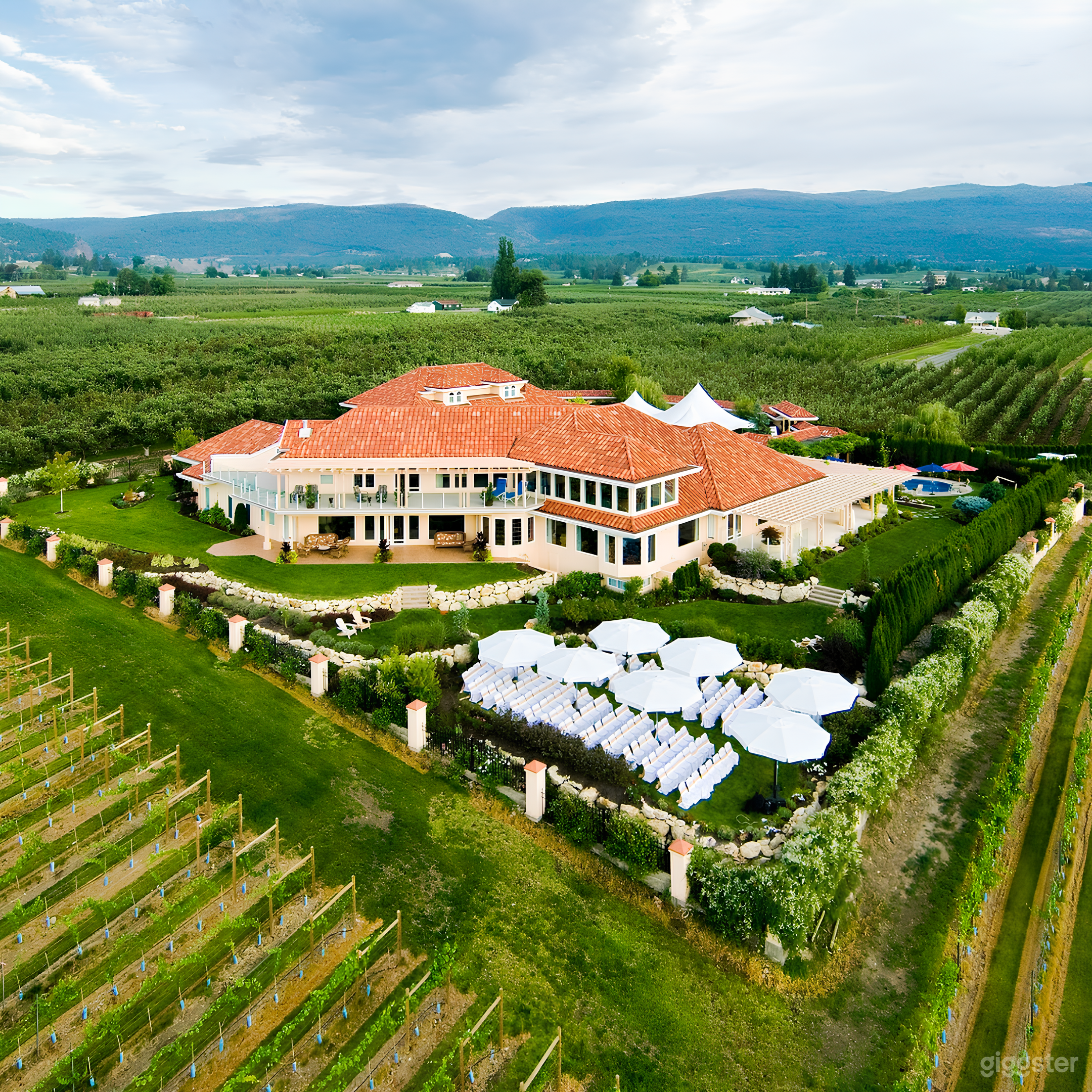 Mediterranean-style Villa Estate in East Kelowna Photo 1