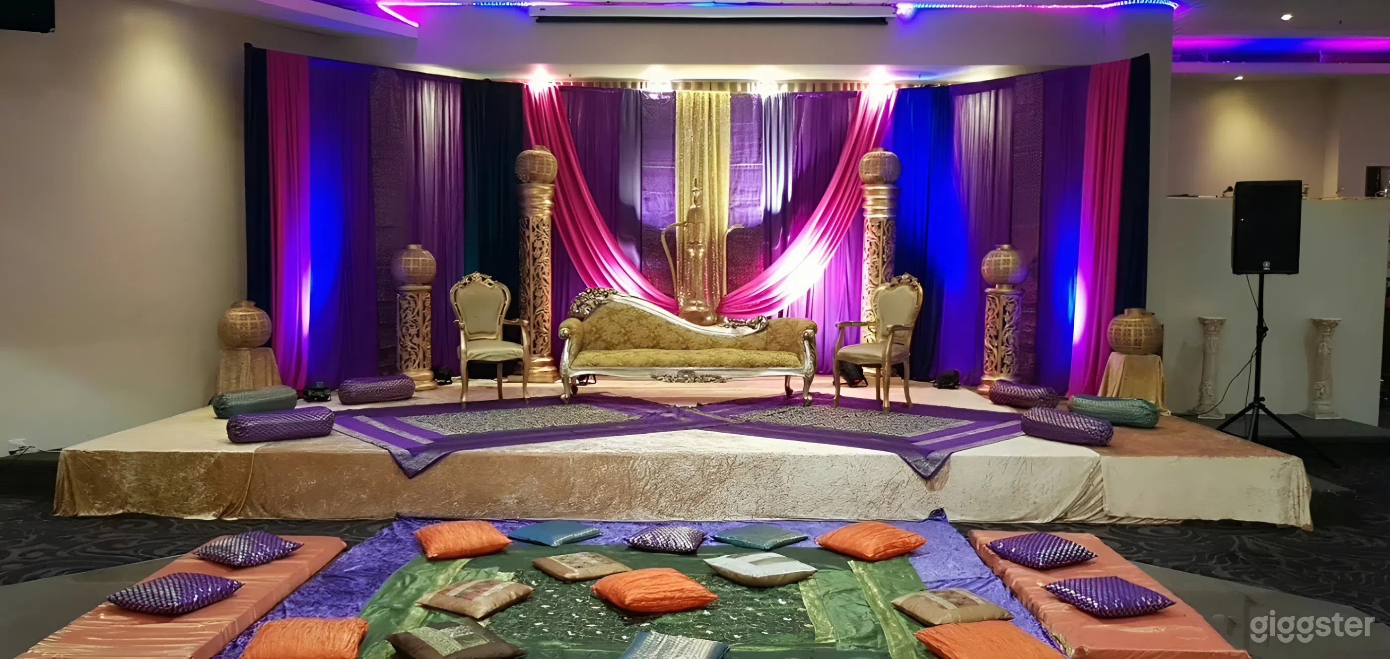 Spacious Ballroom for Large Receptions & Cultural Events Photo 4