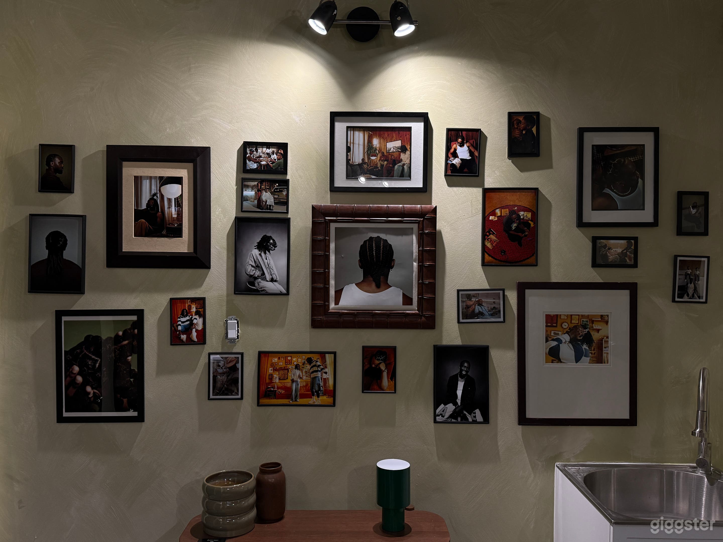 The Excellence Wall a powerful visual tribute to Black artistry, culture, and craftsmanship. This curated gallery of framed images showcases the beauty, resilience, and creativity within the community, making it a striking backdrop for photography.