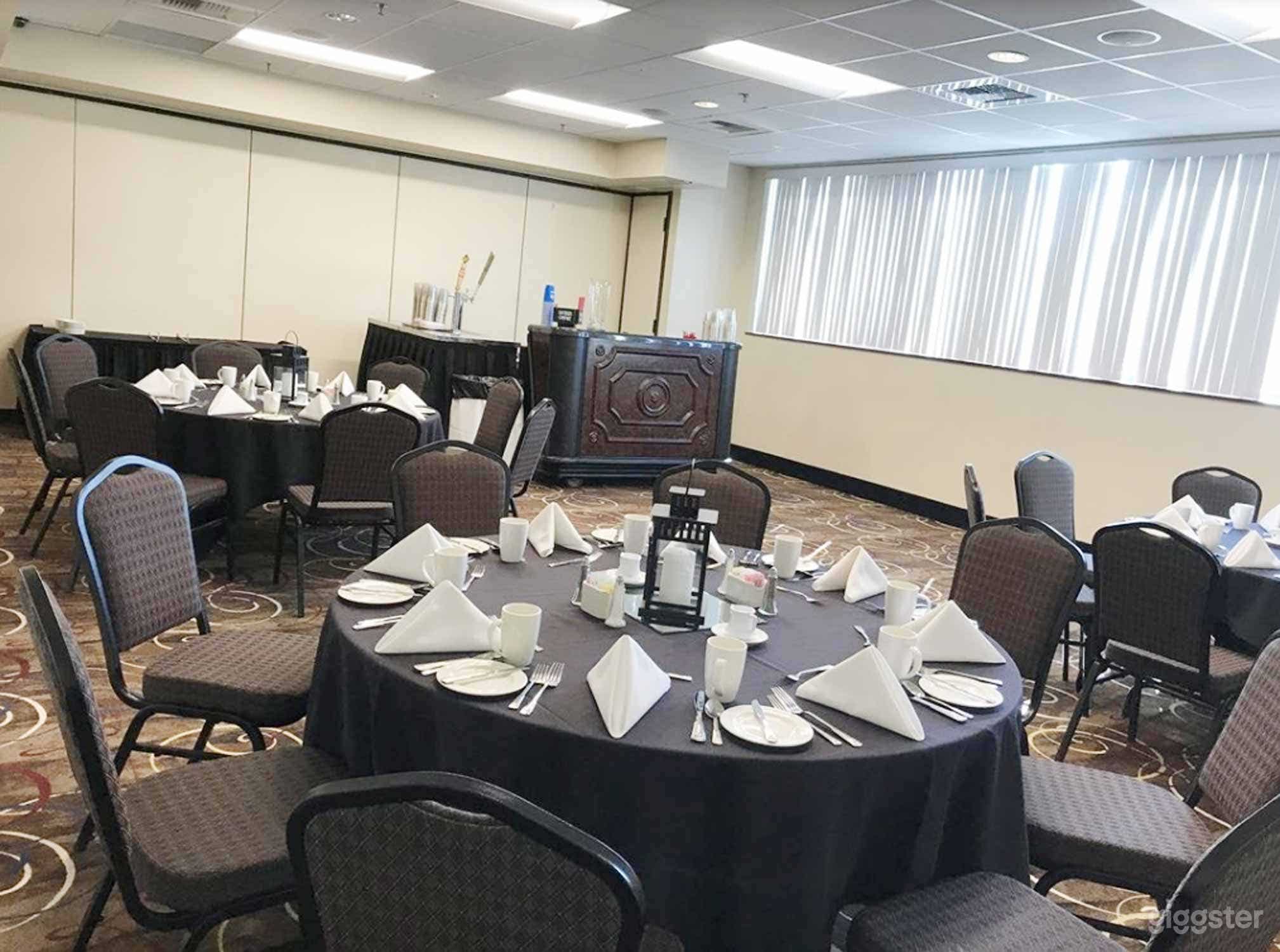 Contemporary Hotel Ballroom in Lincoln  Photo 1