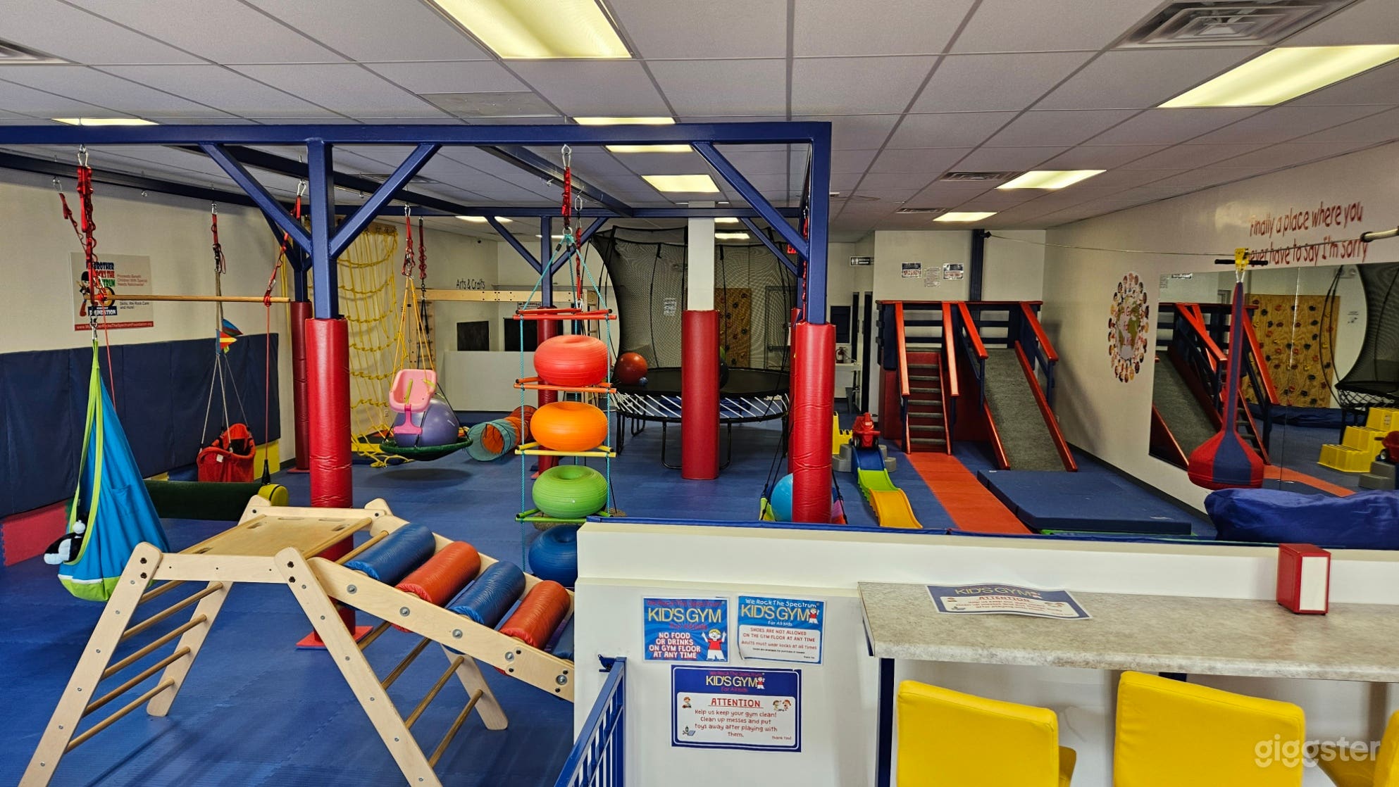 View at client check-in