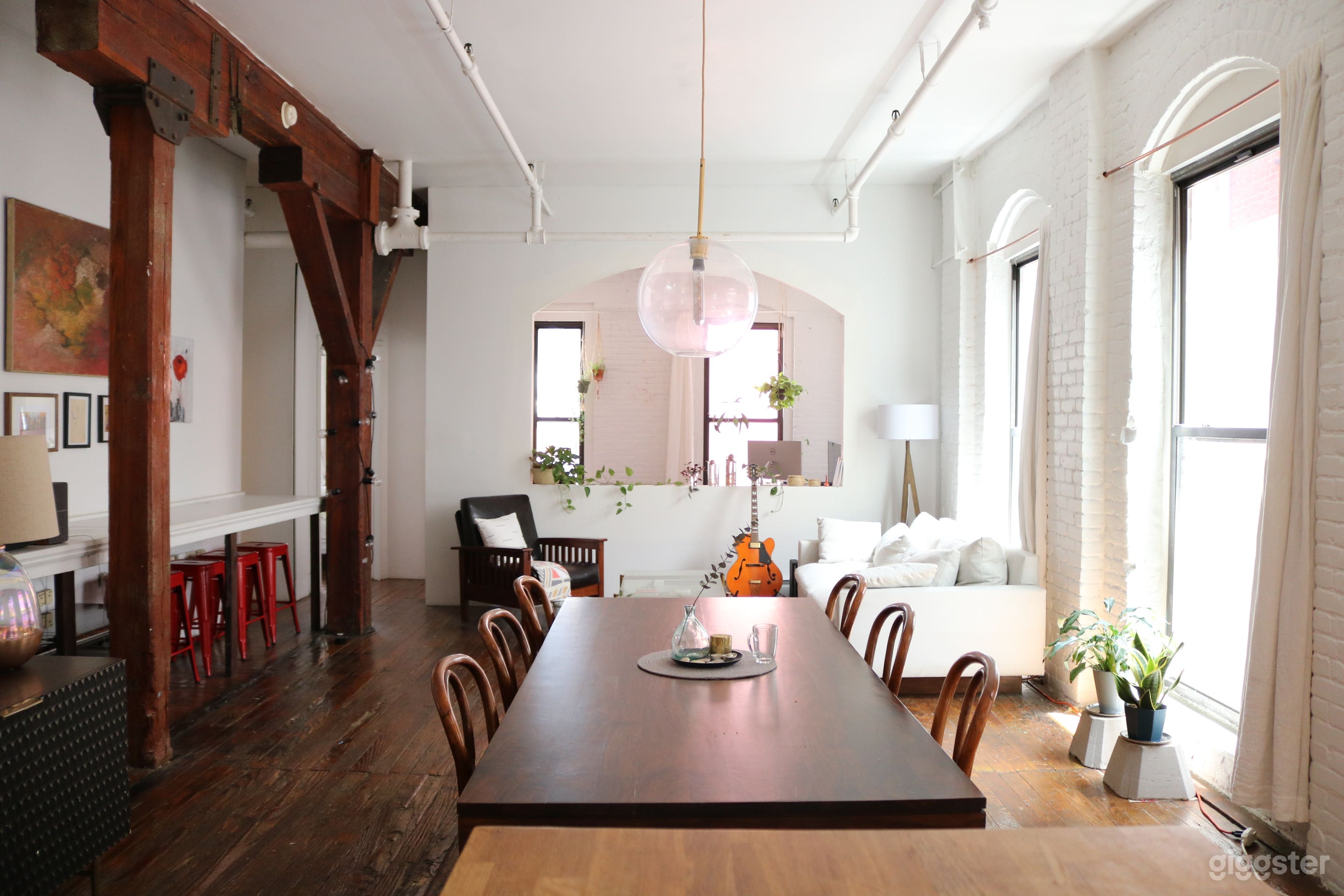 Main area - view from kitchen