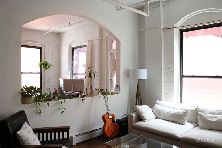  Stylish Red Hook Loft w/ Exposed Columns & Beams 