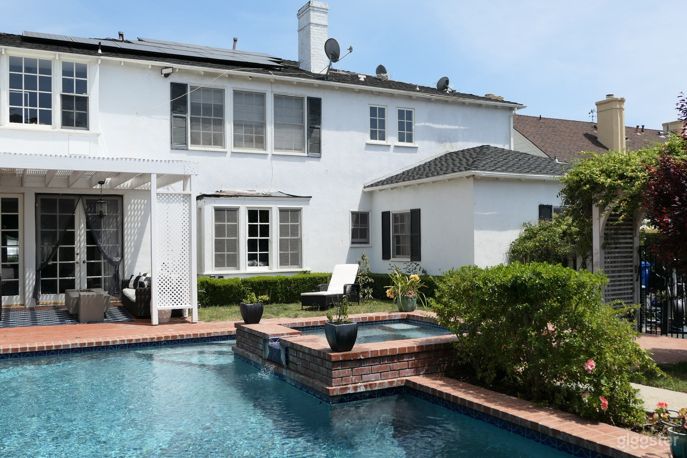 Colonial Beverly Hills Home with Charming Backyard Photo 1
