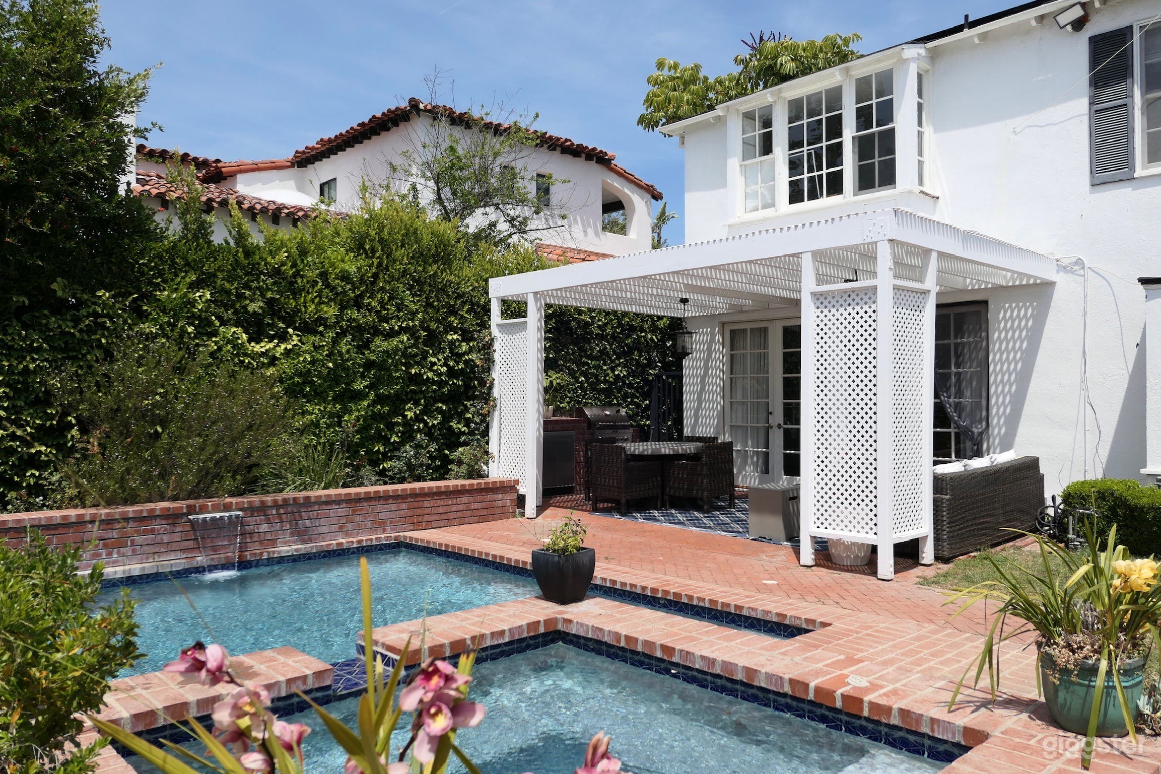 Colonial Beverly Hills Home with Charming Backyard Photo 2