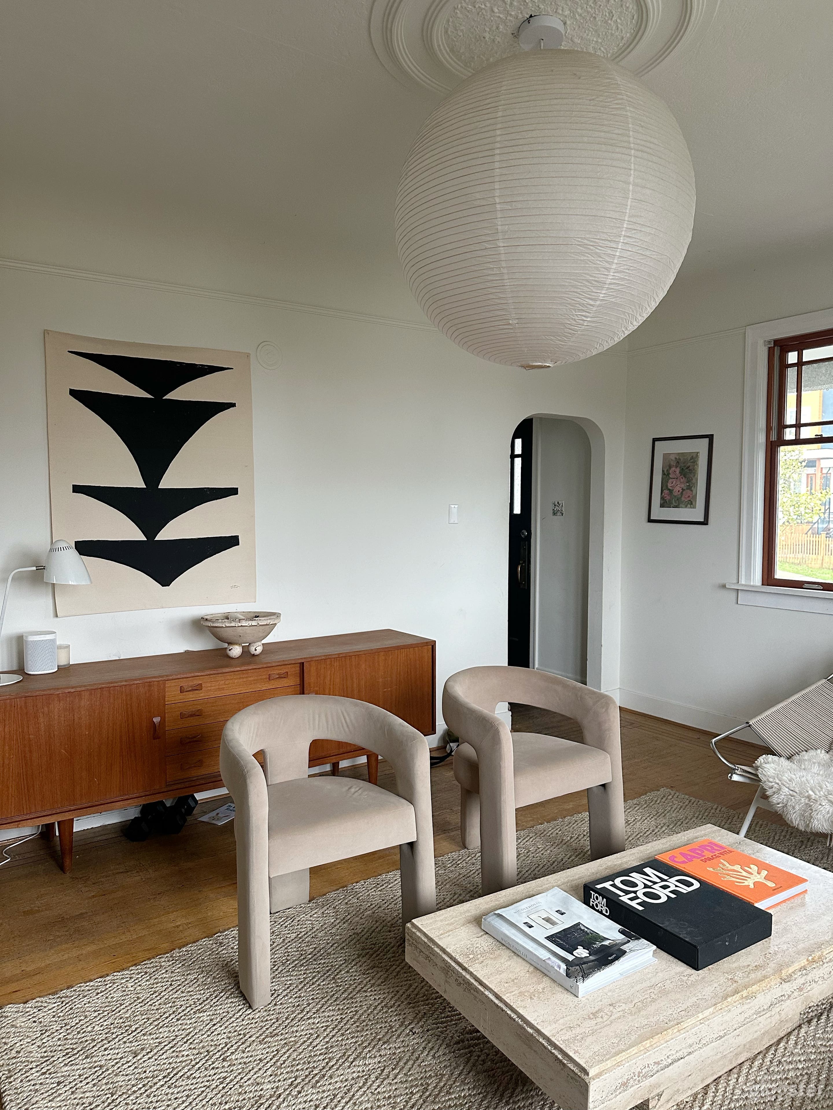 The large living room