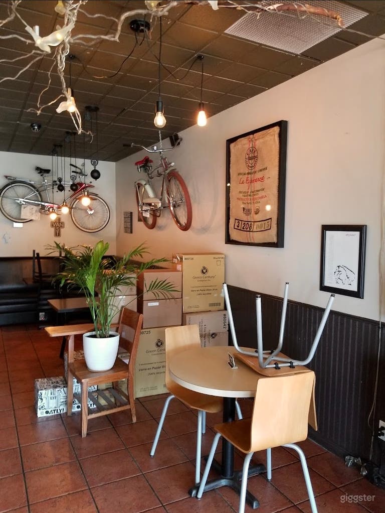  East Van Cafe for Film Shoots & Meet-Ups 