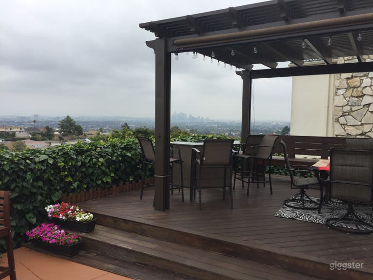  City view from the deck 