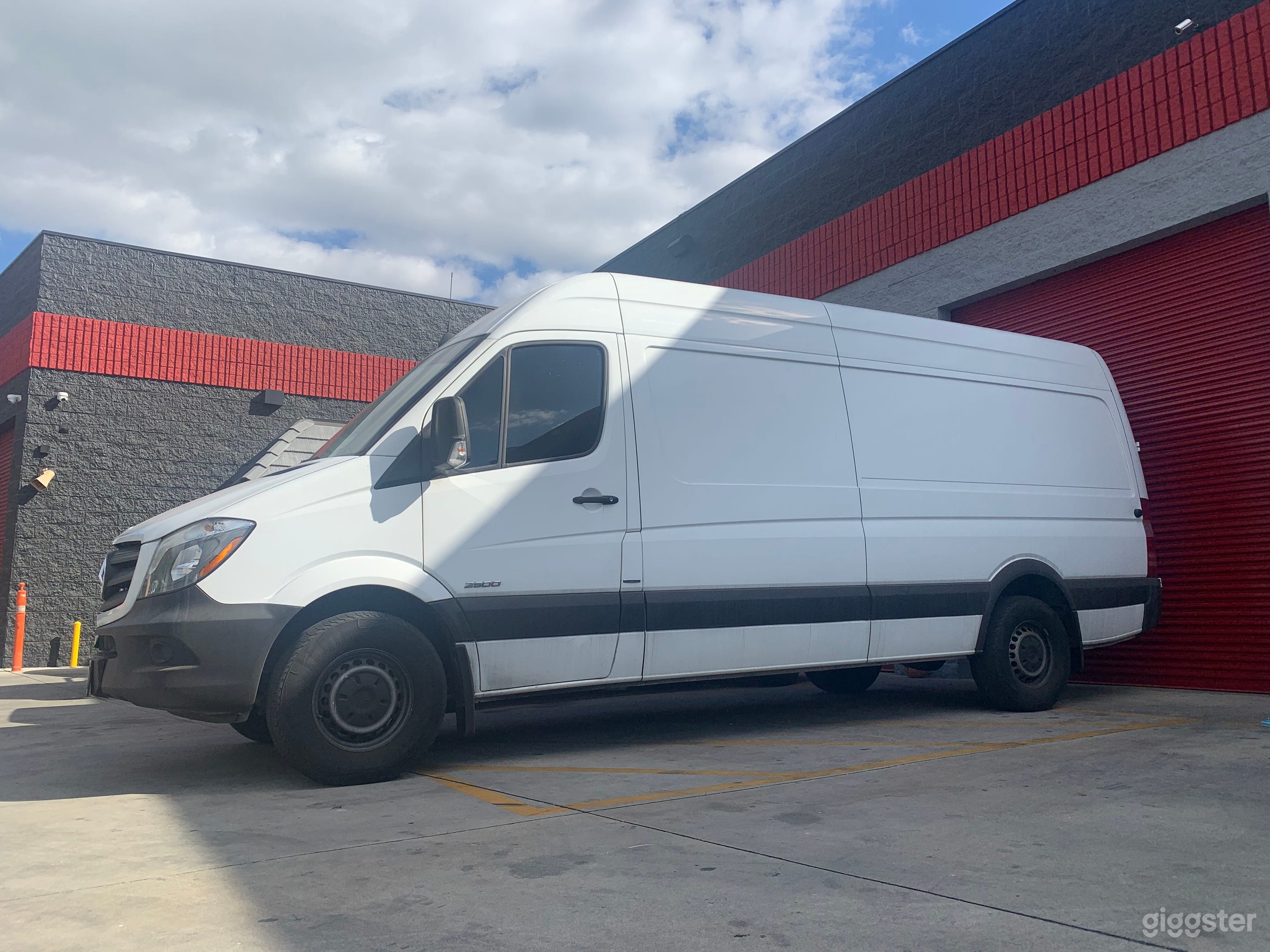 Sprinter cargo van available as add on.