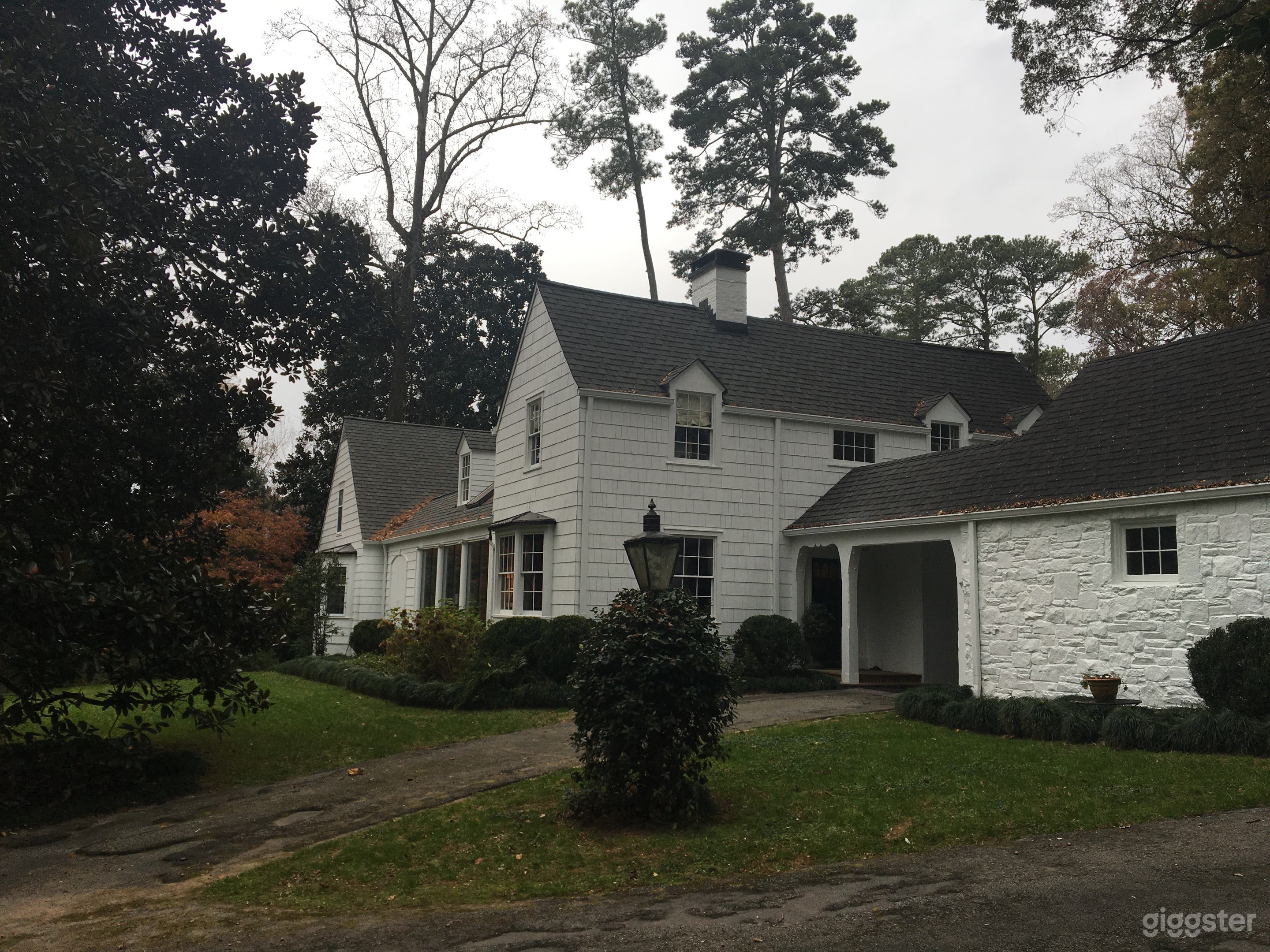 Approach to Main House