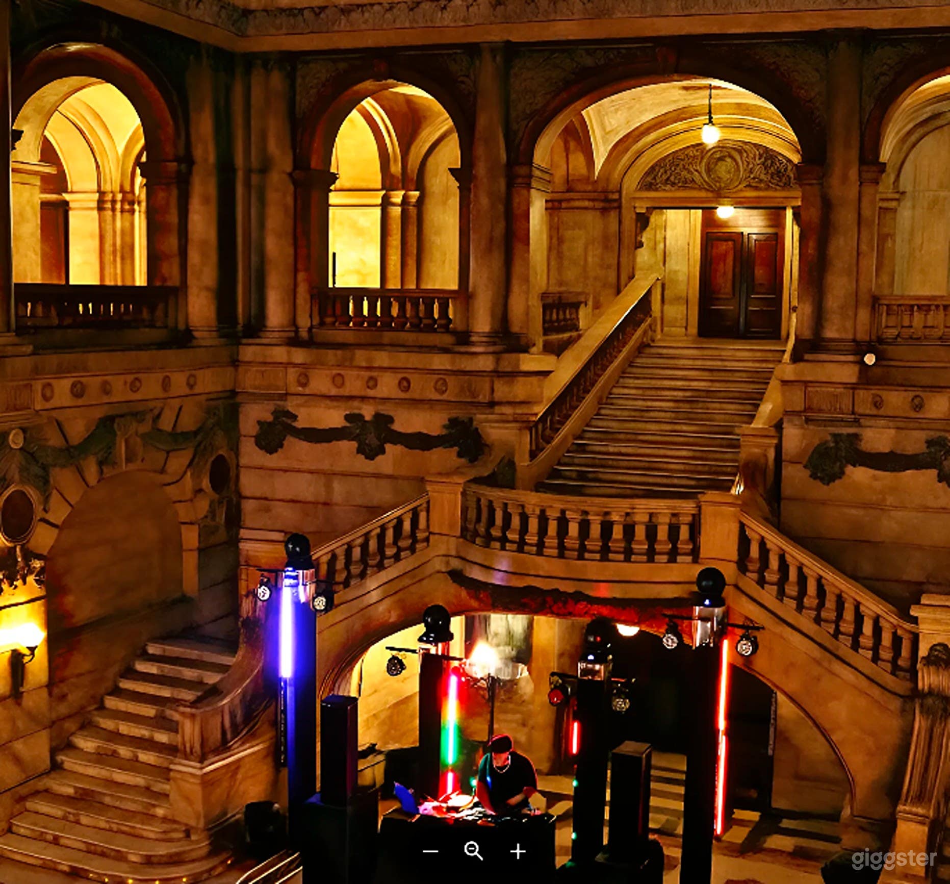 Grand Staircase Area – Iconic Marble Backdrop for Photoshoot Photo 2
