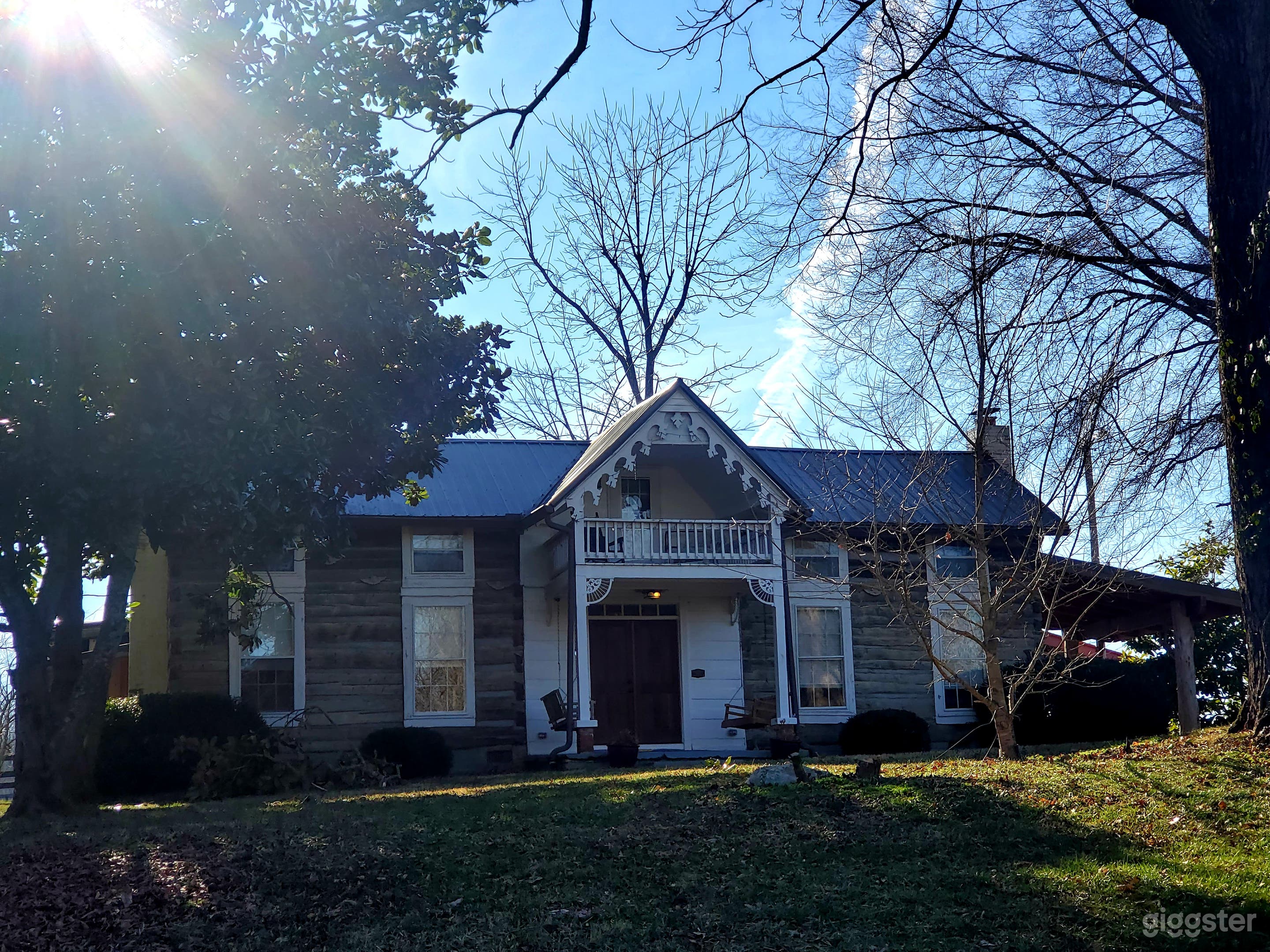 An original 1837 Log Cabin still in near perfect condition. 