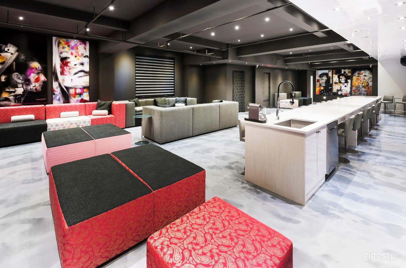 Living Room and Kitchen