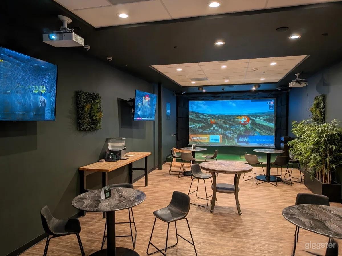 VIP Lounge with Indoor Golf Simulators Photo 1