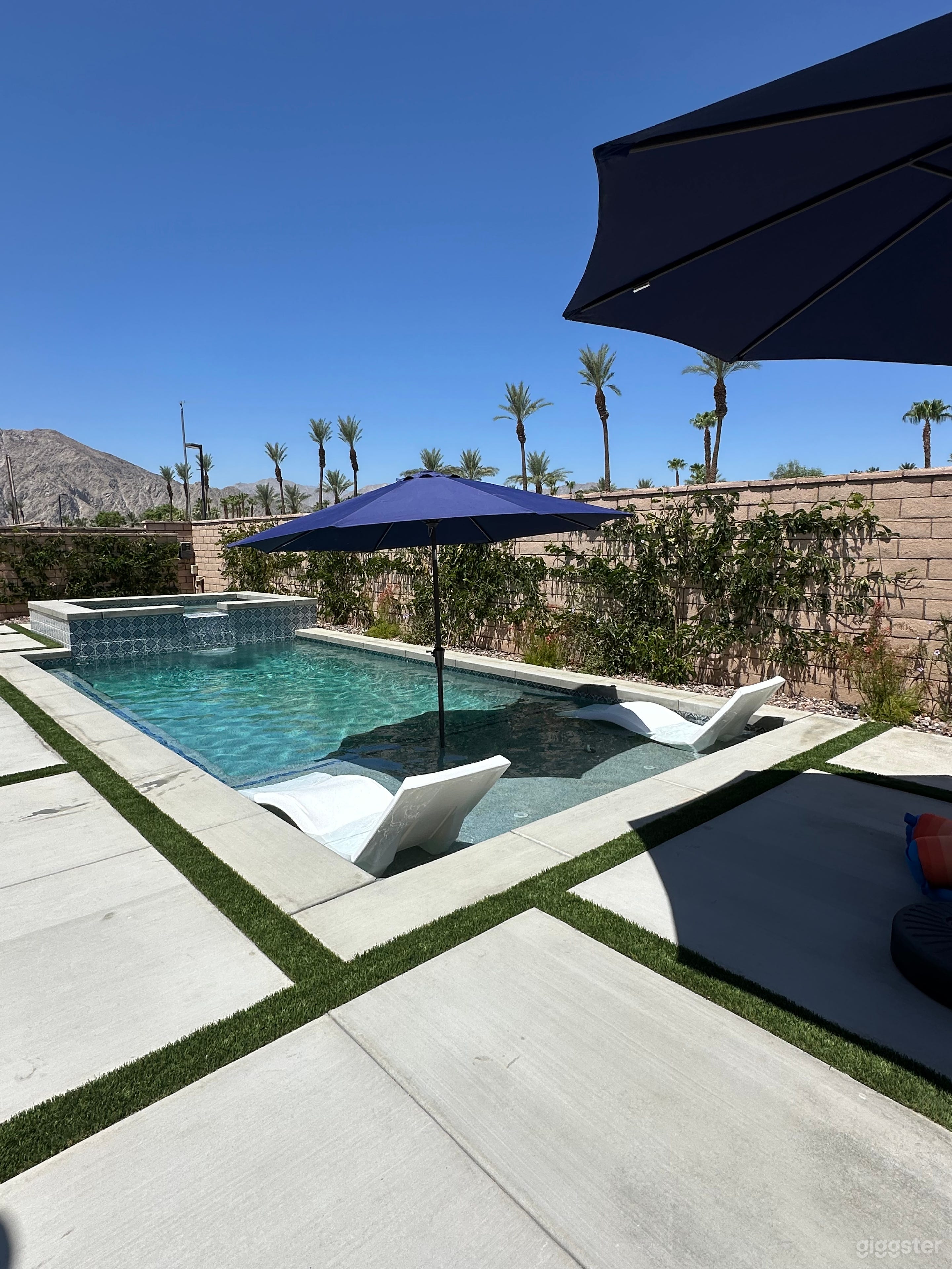 Modern Spanish Desert Retreat Oasis with Pool Photo 3