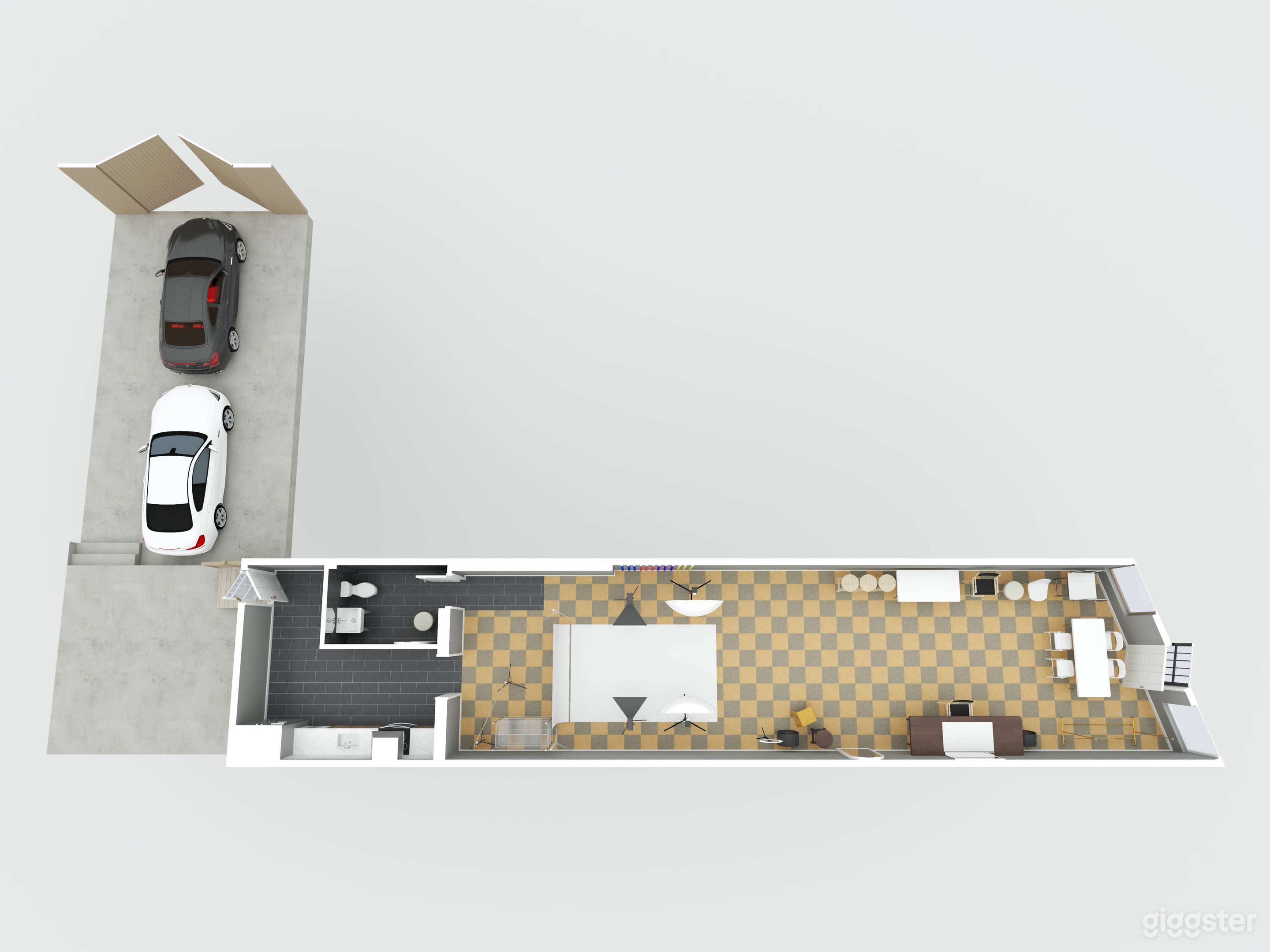 Light Controlled Studio with Runway Depth | Private Parking Photo 4