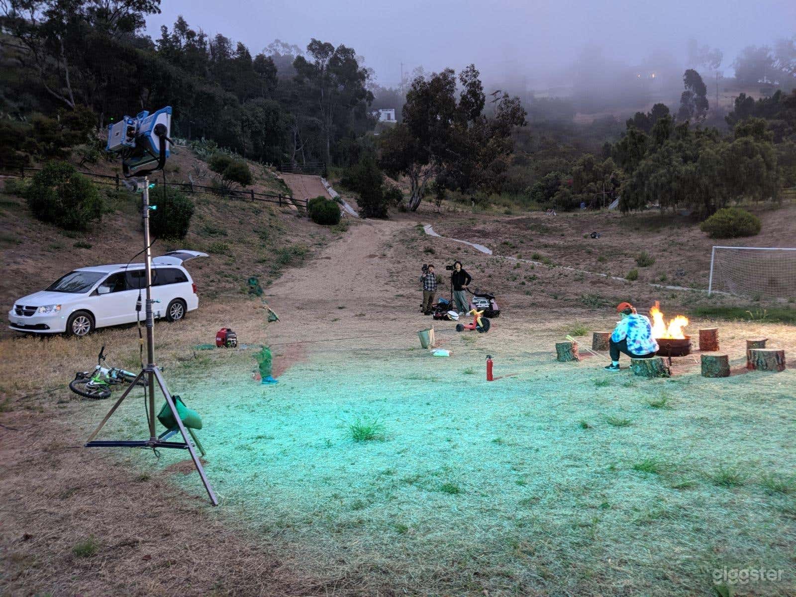 Horse Ranch Backyard with Ocean view Photo 2