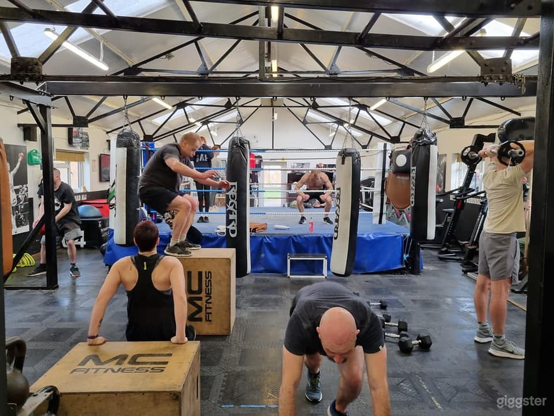 A Typical Circuit Class in the Fitness Club